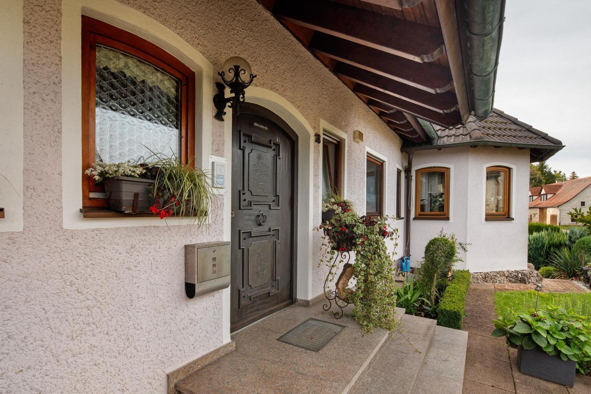 Ferienwohnung Fernsicht Zwiefalten Exterior foto